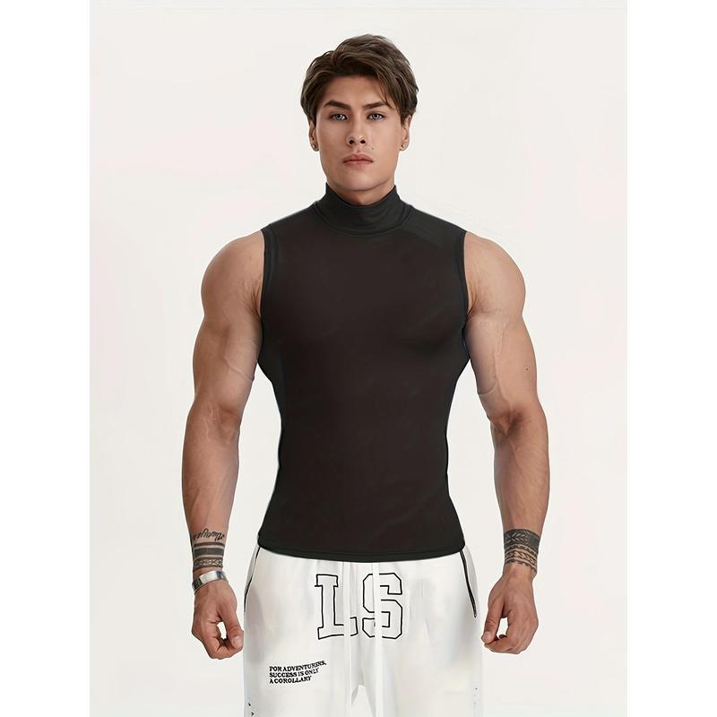 2025新款跨境代发美式肌肉快干男士背心高弹力修身款|ms