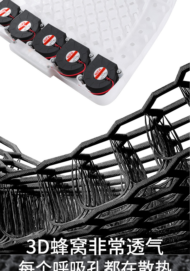 Cross-Border Wholesale Car USB Ventilated Seat Cushion, Car Air-Conditioning Cooling Pad, Single Seat