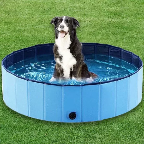 Pet Bathing Pool Pp Hollow Board Dog Bathing Basin Non-Slip Material Cat Litter Box Thickened Wear-Resistant Amazon Portable