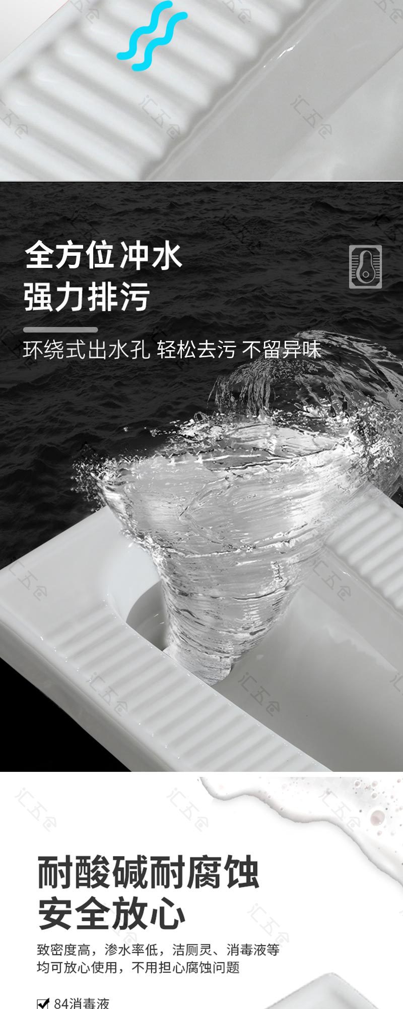 Factory wholesale, construction site bulk purchase, cooperative supply of ceramic squat toilets, squat toilets, squat pits and sanitary wares. Large quantity and favorable price Application Scenario