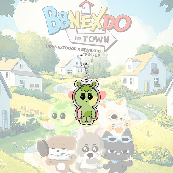 Spot new BOYNEXTDOOR cute cartoon same style transparent acrylic