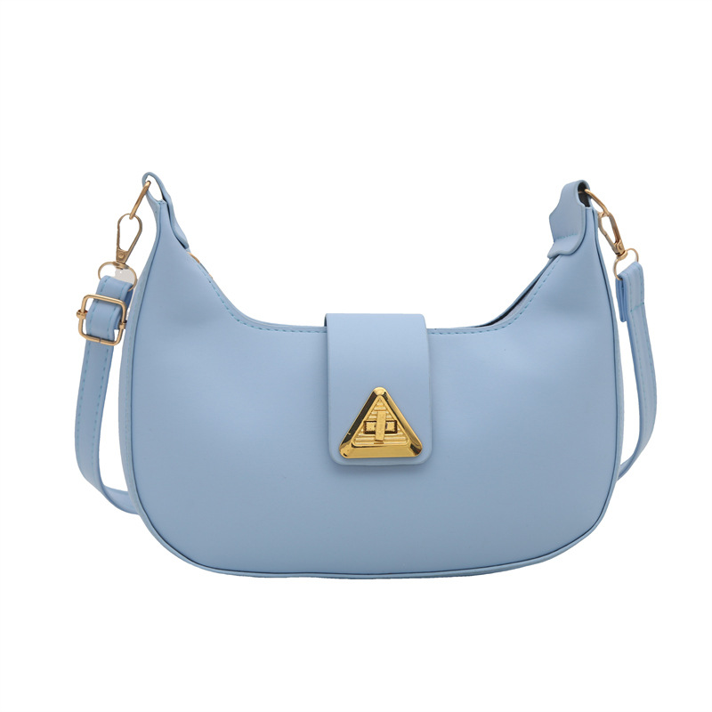 Bolso de hombro para mujer nueva textura de moda simple bolso de axila de moda coreana temperamento retro estilo occidental bolso de mensajero de viaje