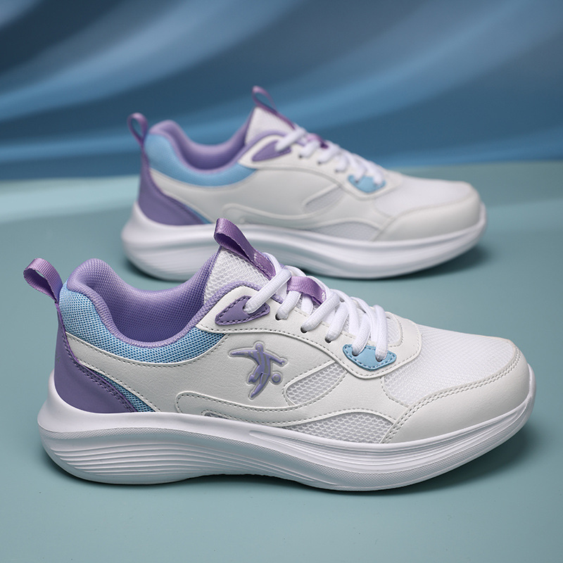 White Purple 306 Leather + Net