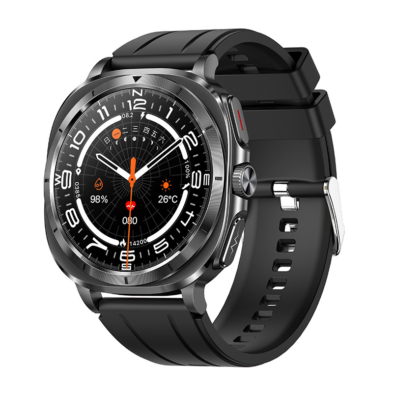 ET492 Aqilli Soat Bluetooth Qo'ng'iroq ECG Qon Shakari