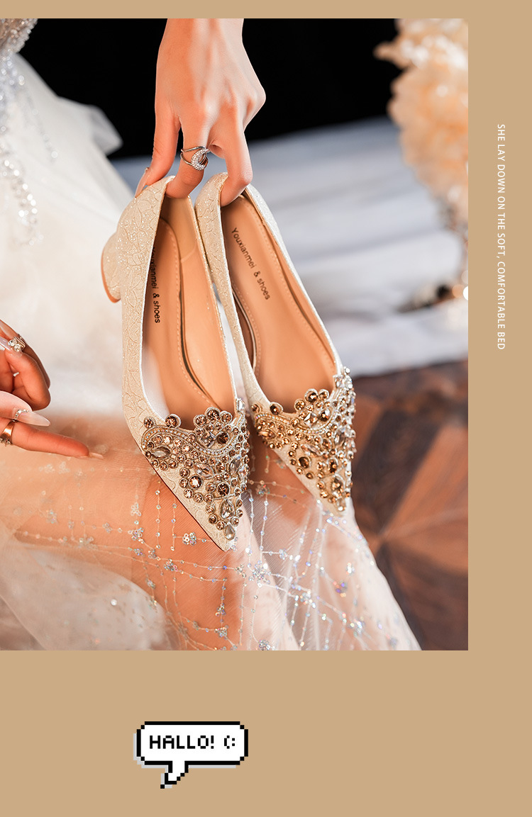 3333F-007 Scarpe da donna con tacco basso, punta a punta, in raso, comode, per damigelle d'onore, da sposa e feste_voghion.com