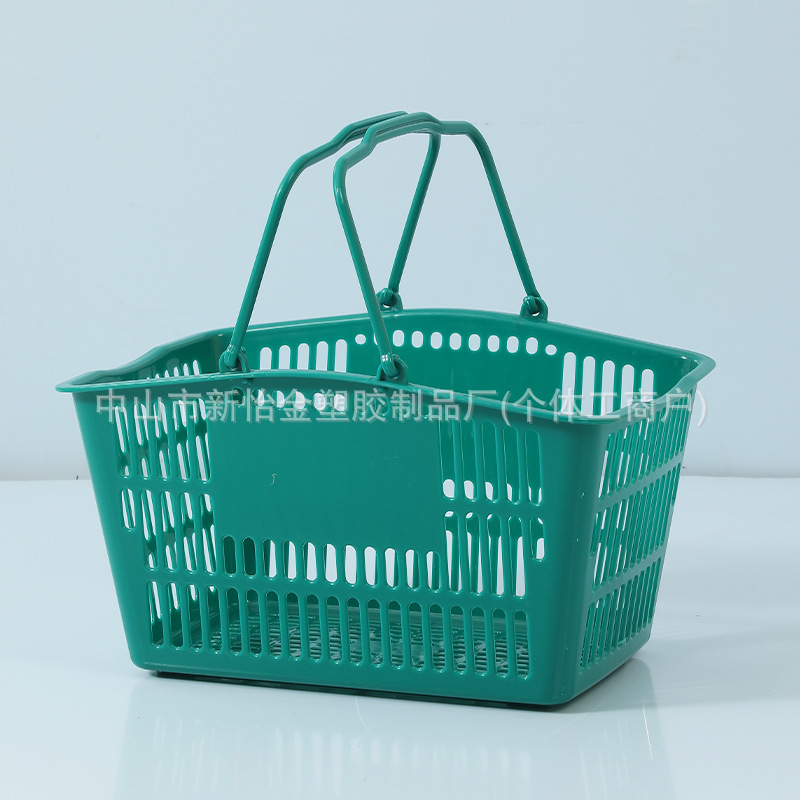 Fabricantes de cestas de compras de bocadillos tienda de conveniencia de cabello directo supermercado cestas de compras de plástico tienda de cereales de mano tienda de papelería