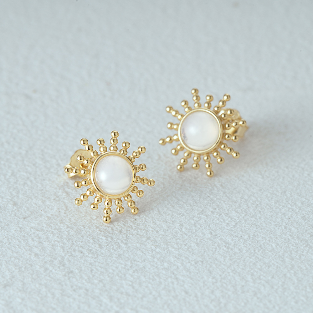 2g Weight Ear Studs Classification 1 Pair Quantity Daily Occasion 925 Sterling Silver Material Geometric Pattern Women's Gender Plating Design Simple Style Style 1 Pair 925 Sterling Silver Geometric Ear Studs 32