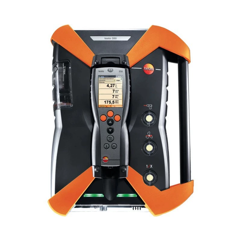 Оригинальный немецкий портативный анализатор дымовых газов Testo 350, многокомпонентный анализ и измерение.