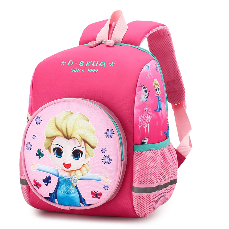 Niños de dibujos animados lindo viaje impermeable mochila de dibujos animados creativo 3-6 años de edad jardín de infantes valor facial mochila de bebé