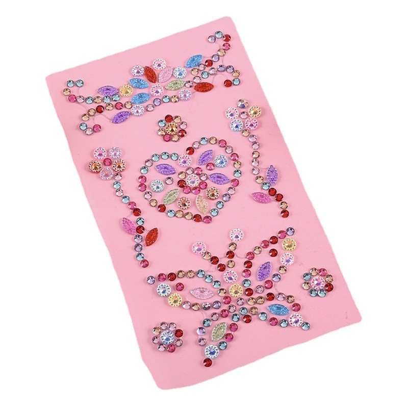 Diario acrílico pegatinas con adhesivo diversión niños DIY performance maquillaje decoración agua taza teléfono caso disponible