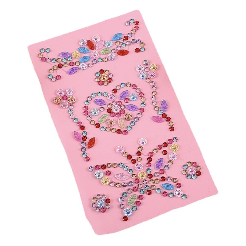 Акриловая наклейка для ручного счета поставляется с липким забавным детским украшением для макияжа DIY, чашка, чехол для мобильного телефона.