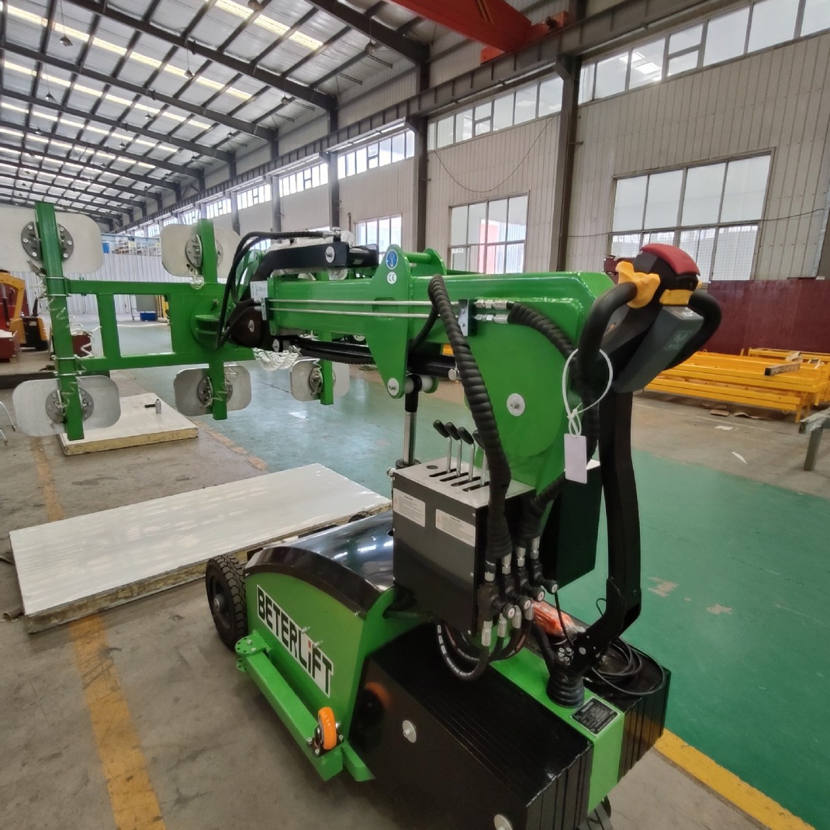 电动玻璃吸盘车幕墙搬运安装玻璃搬运车移动式旋转玻璃安装机械手