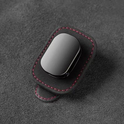 Creative car glasses clip car sun visor storage multi-function car glasses clip sunglasses card ticket clip (Car Glasses Clip/Bill Clip) - black-round-edgeglasses-clip