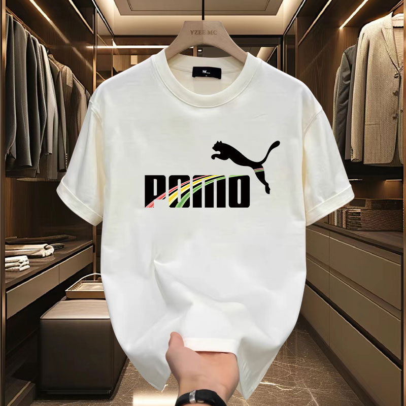 2024 Summer Heavy American-style Yuppies Handsome Men's and Women's Short-sleeved T-shirt Young Instagram Popular Brand Street Loose All-match 2024 Summer Heavy American-style Yuppies Handsome Men's and Women's Short-sleeved T-shirt Young Instagram Popular Brand Street Loose All-match