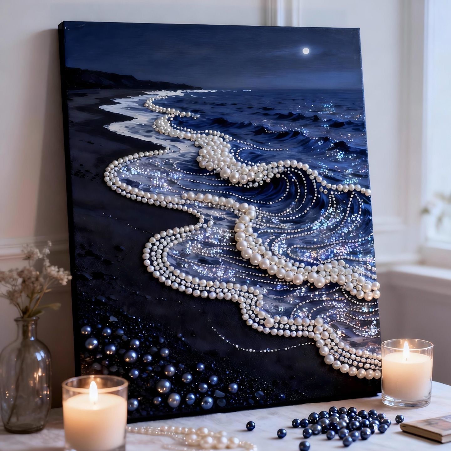 Los modelos de explosión inmediatamente tienen pinturas de perlas DIY pinturas de diamantes hechas a mano decoración creativa para enviar regalos a amigos pinturas autoadhesivas