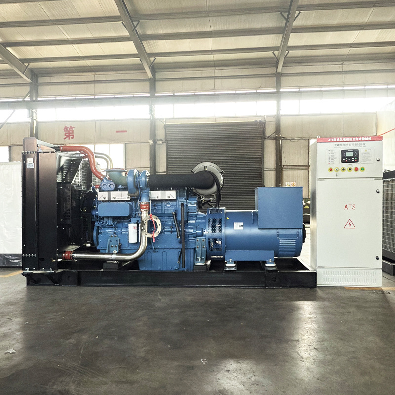 Alternador síncrono trifásico ATS conjunto generador automático completo para el sitio de construcción del generador diesel de 500kw de Yuchai