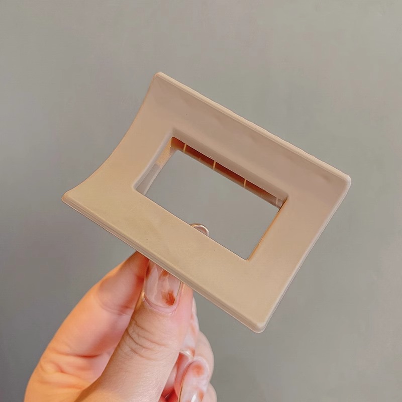 Acrílico grande, pinza de amor, pinza para el cabello, parte posterior de la cabeza femenina, pinza de tiburón, horquilla, pinza para el cabello, tocado, primavera y verano