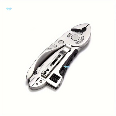 Pocket Portable Wrench And Pliers Tool With 3 Common