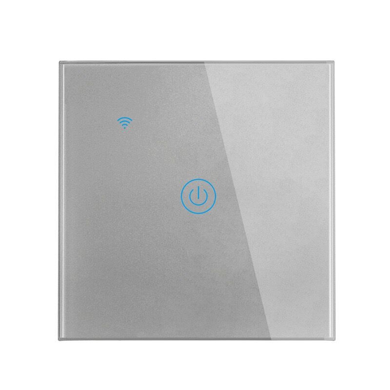 제로 파이어 버전 Tuya WIFI 유형 86 회색 하나 열림