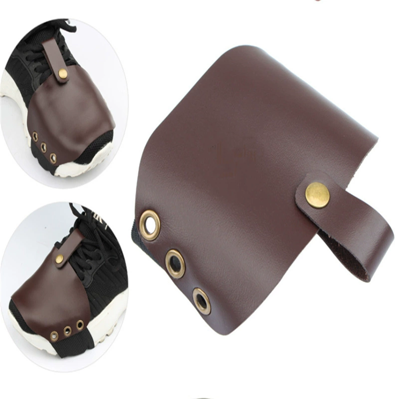 Уличная обувь для езды на мотоцикле защитный чехол для головы кожаная Противоизносная обувь остроконечный кожаный чехол для мотоциклетного снаряжения обувь на голову