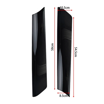 Car Modification Accessories Şüşə kənarı xromları/moldingləri