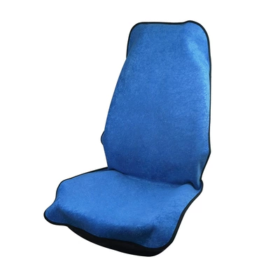 Cross-border e-commerce universal car seat cover towel, foreign trade waterproof and non-slip sports seat cushion, universal sweat-absorbing seat pad (Universal seat cover) - blue-33cm26cm5cm