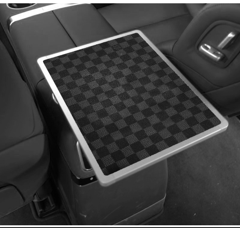Universal Car-Mounted Floating Small Table for Dining, Round Table, Tea Tray, Makeup, and Office Use Compatible with Ideal, Weilai, Xpeng, and Xiaomi