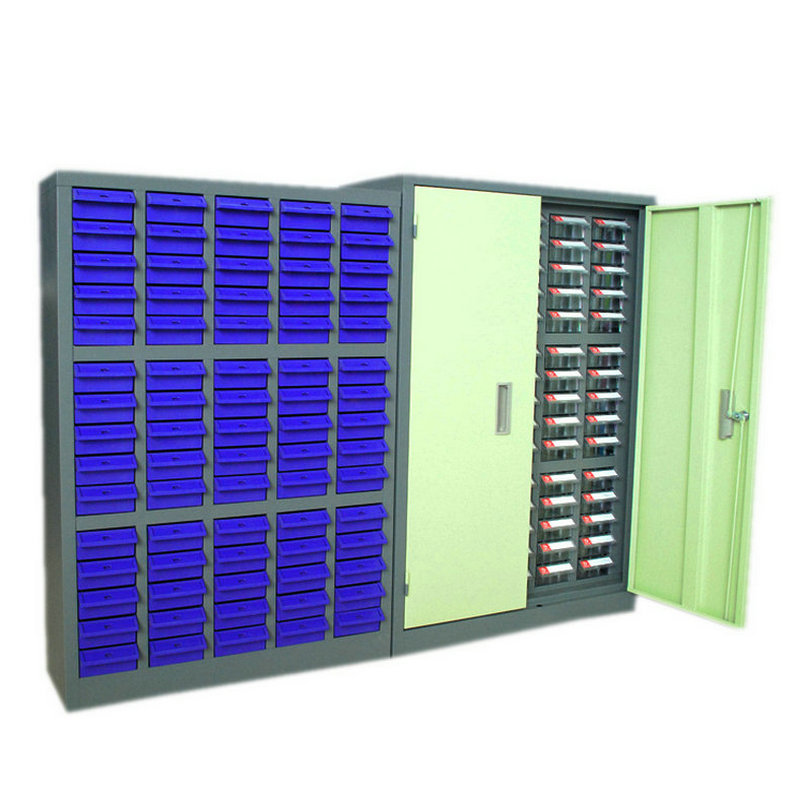 30抽48抽52抽75抽带门带锁塑料零件柜电子配件收纳柜修理元件柜
