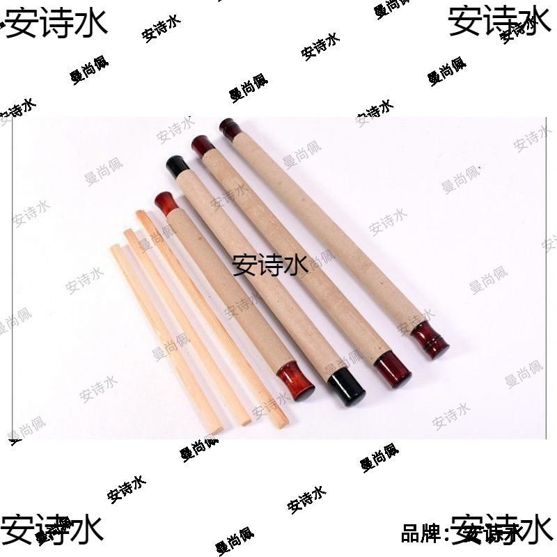 卷轴塑料成品套装天地杆带轴头摄影挂轴圣旨书画字画装裱材料厂家