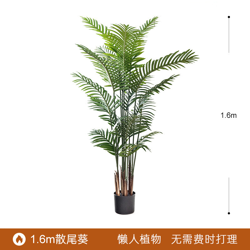 Planta verde artificial bonsai interior gran planta decoración fábrica al por mayor paraíso pájaro plátano decoración paisaje bonsai image 16