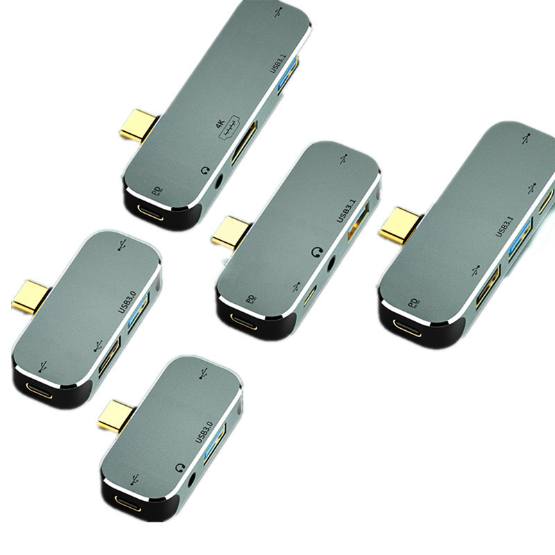 type-c to hdmi 5-in -1 Dock macbook Laptop switch Dock Mini hub