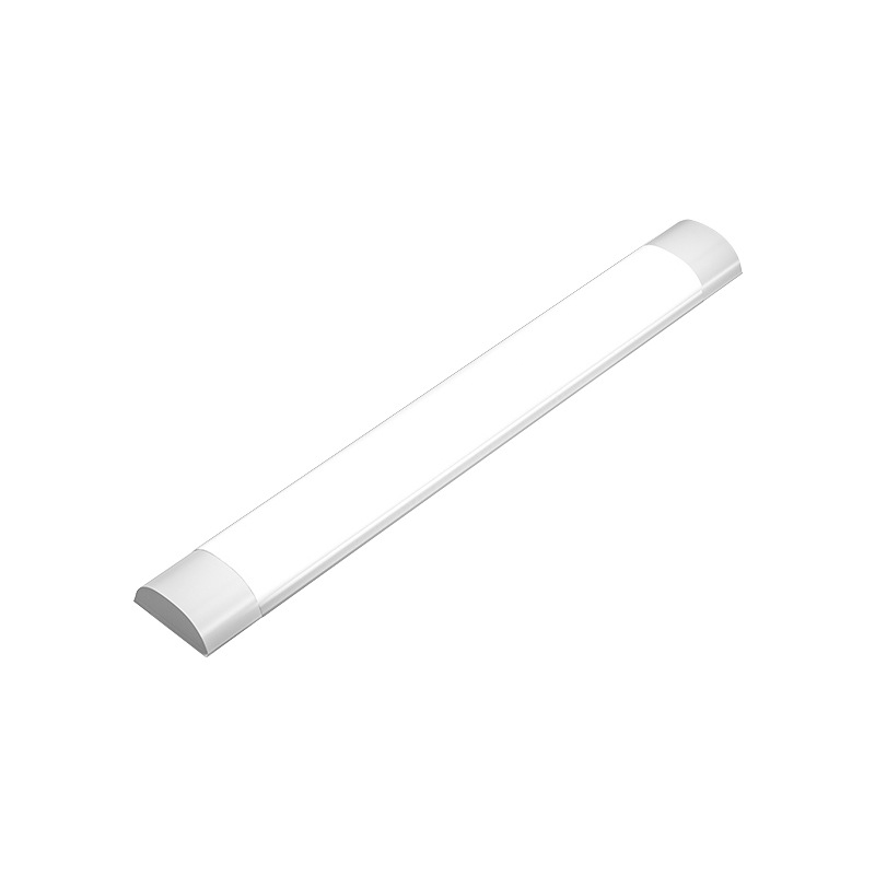 lámpara de barra LED super brillante lámpara fluorescente de ahorro de energía conjunto completo de lámpara de oficina de barra integrada para el hogar tres tubos de lámpara de pasillo