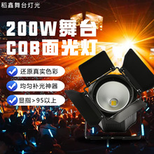 200W COB 观众灯双色面光灯帕灯频闪舞台灯演出灯染色灯跨境专供