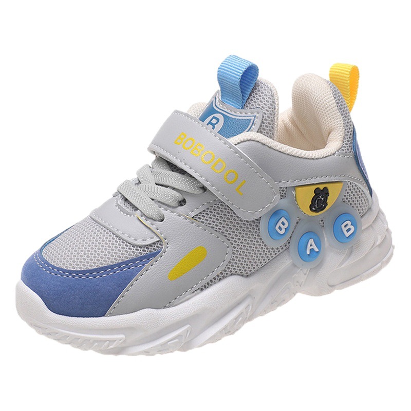 Zapatos para Niñas y Niños, Primavera-Otoño 2025, Nuevo Estilo, Zapatillas Versátiles para Niñas Pequeñas y Bebés con Velcro, Transpirables y Modernas