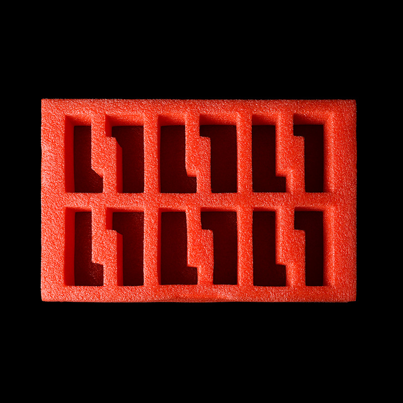 珍珠棉异型打包泡沫板鸡蛋盒护角护套洗发水沐浴露瓶盖保护套批发