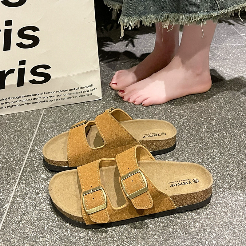 Birken тапочки для мужчин и женщин, одетые в японское ретро Baken Shround трансграничная пляжная обувь slipper