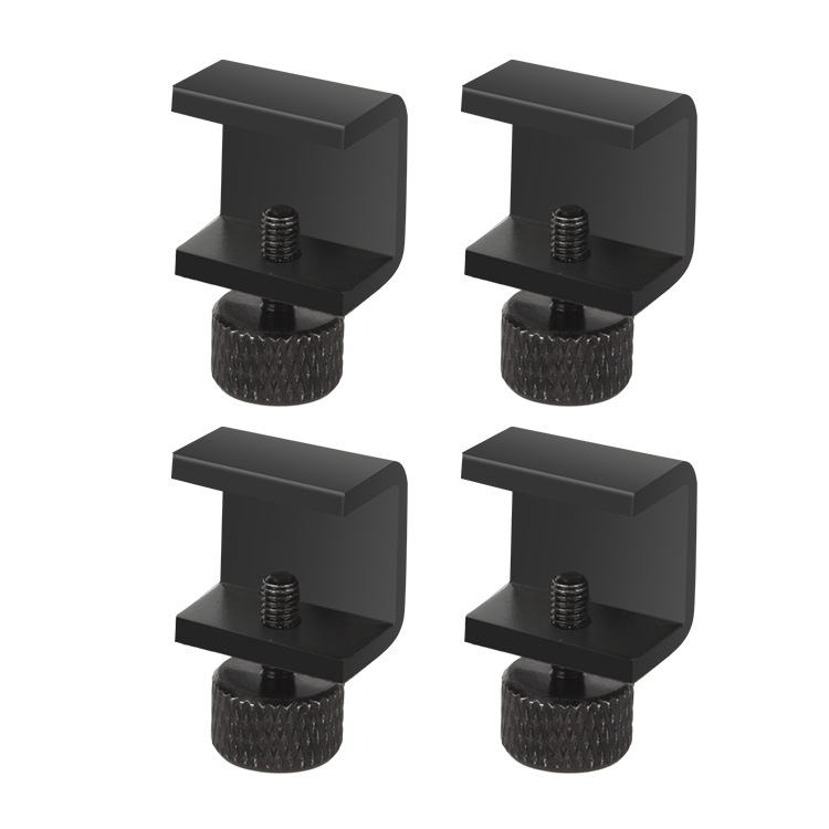 (클립 나사) 블랙 4 팩