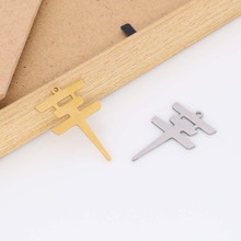 DIY不锈钢魅力吊坠比尔考利茨符号东京酒店礼物的妇女和男子几何