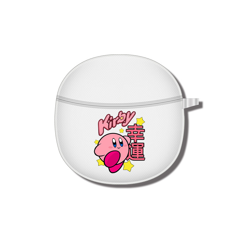 Compatible wireless headphones, transparent creative cartoon protective case, bluetooth