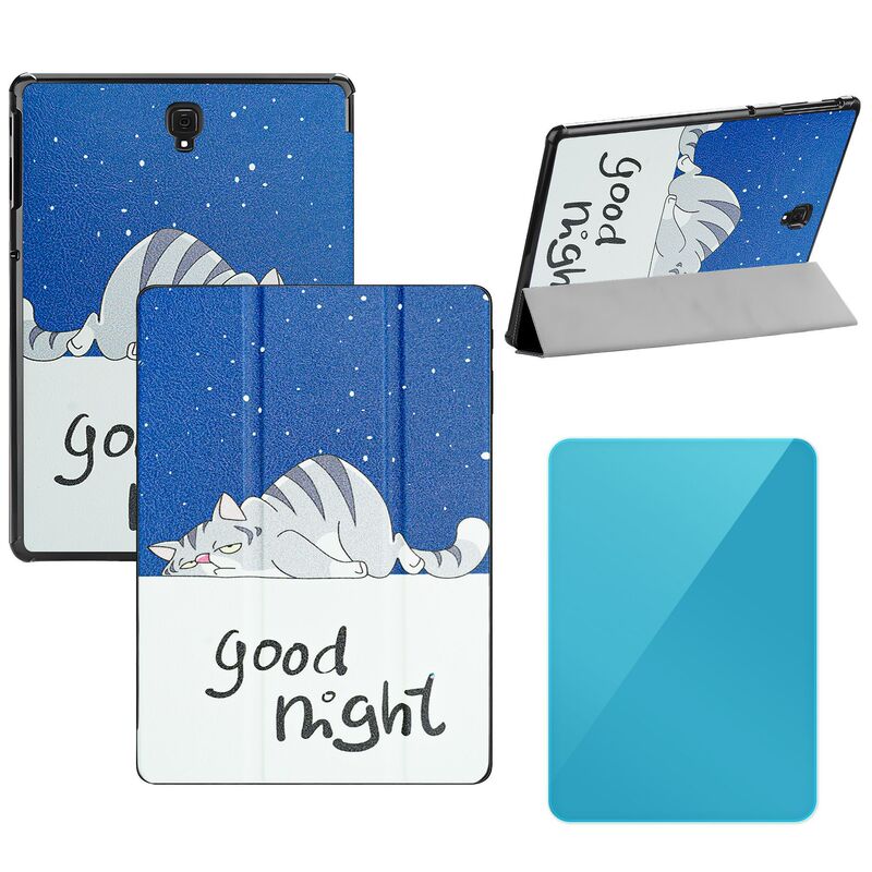 Suitable for Samsung Tab S4 T830 10.5 tablet protective case SM-T835 magnetic sleep protection cover + pen holder