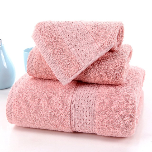 3pcs Cotton high quality thick soft bath...