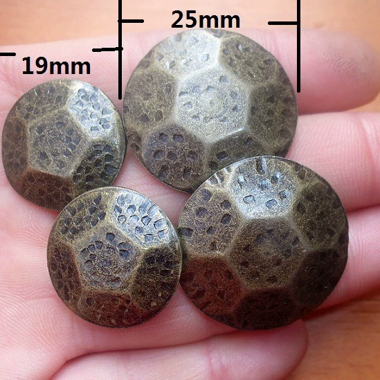 Гвозди для мебели, дивана, 25 гвоздей в деревянной коробке, гвозди с узором MM, 19 гвоздей с узором, старинные дверные гвозди, гвозди с черепаховой спинкой