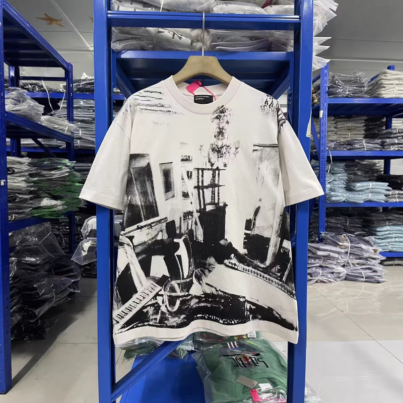 Enfants Riches Deprimes Erd Abstract Bedroom'Washed Vintage' T-Shirt Short-Sleeve Unisex