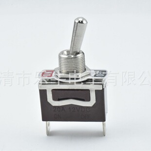 2-pin 2-speed Button Switch, Dark Red Screw Pin, Power Rocker Switch, Two-pin, Two-speed Pin