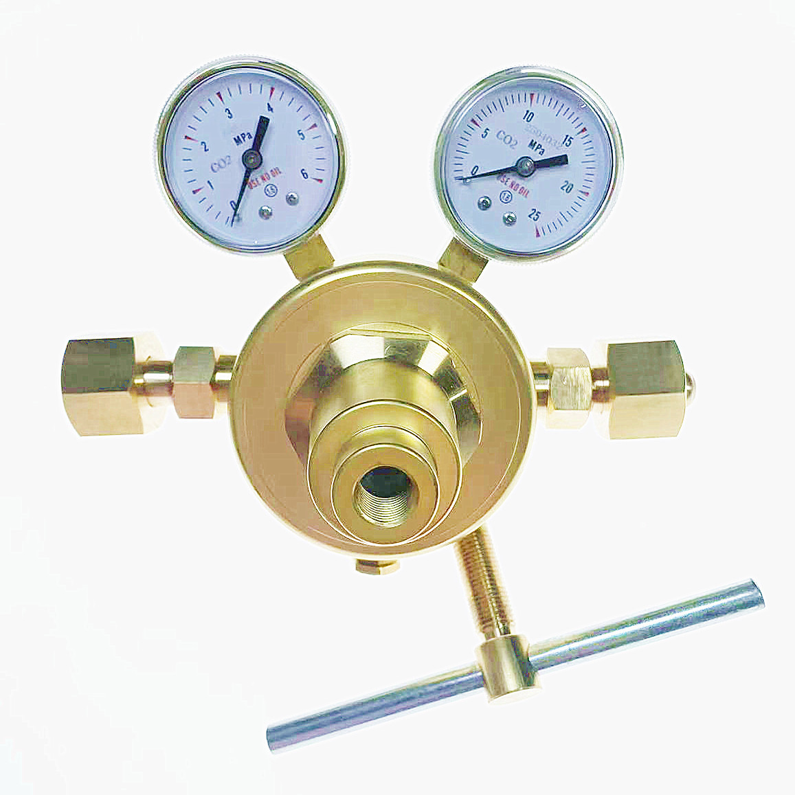 管道二氧化碳减压器6*25压力加大（品牌承禹）