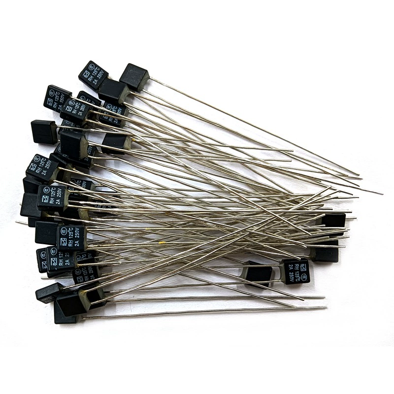 RH Температурный предохранитель 2A 75 градусов-150 градусов RH Предохранитель температуры светодиодный предохранитель керамический предохранитель