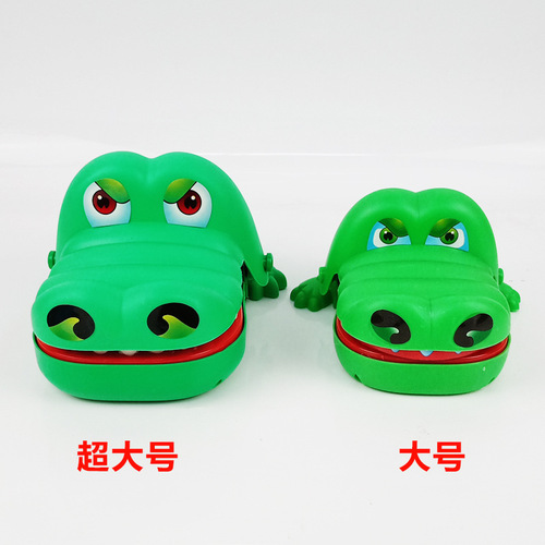 Cross-border creative beware of crocodiles toy series new and unique extra large hand-biting crocodile hand-biting toys wholesale