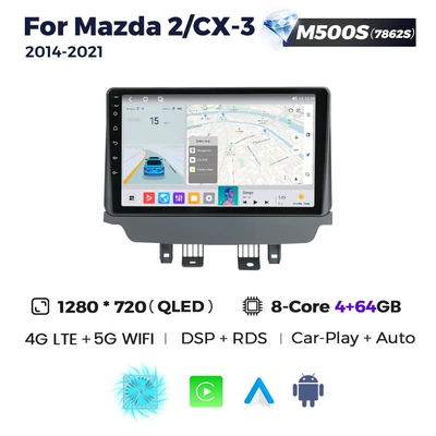 Cx-3 2014-2021 Mazda Cx3, DVD Navigation - m500s-464-eight-core-full-network-communication-low-configuration-the-original-car-has-no-screen