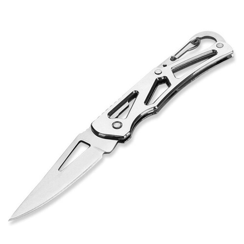 New Stainless Steel Folding Knife, Portable Camping Knife, Mirror Shine Sharp Small Knife, Convenient Fruit Knife