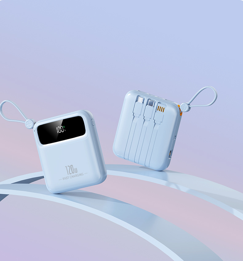 Grenzüberschreitende Mini-Powerbank Superfast Charging 20000mAh große Kapazität kompakt tragbar Geschenklogo-Druck